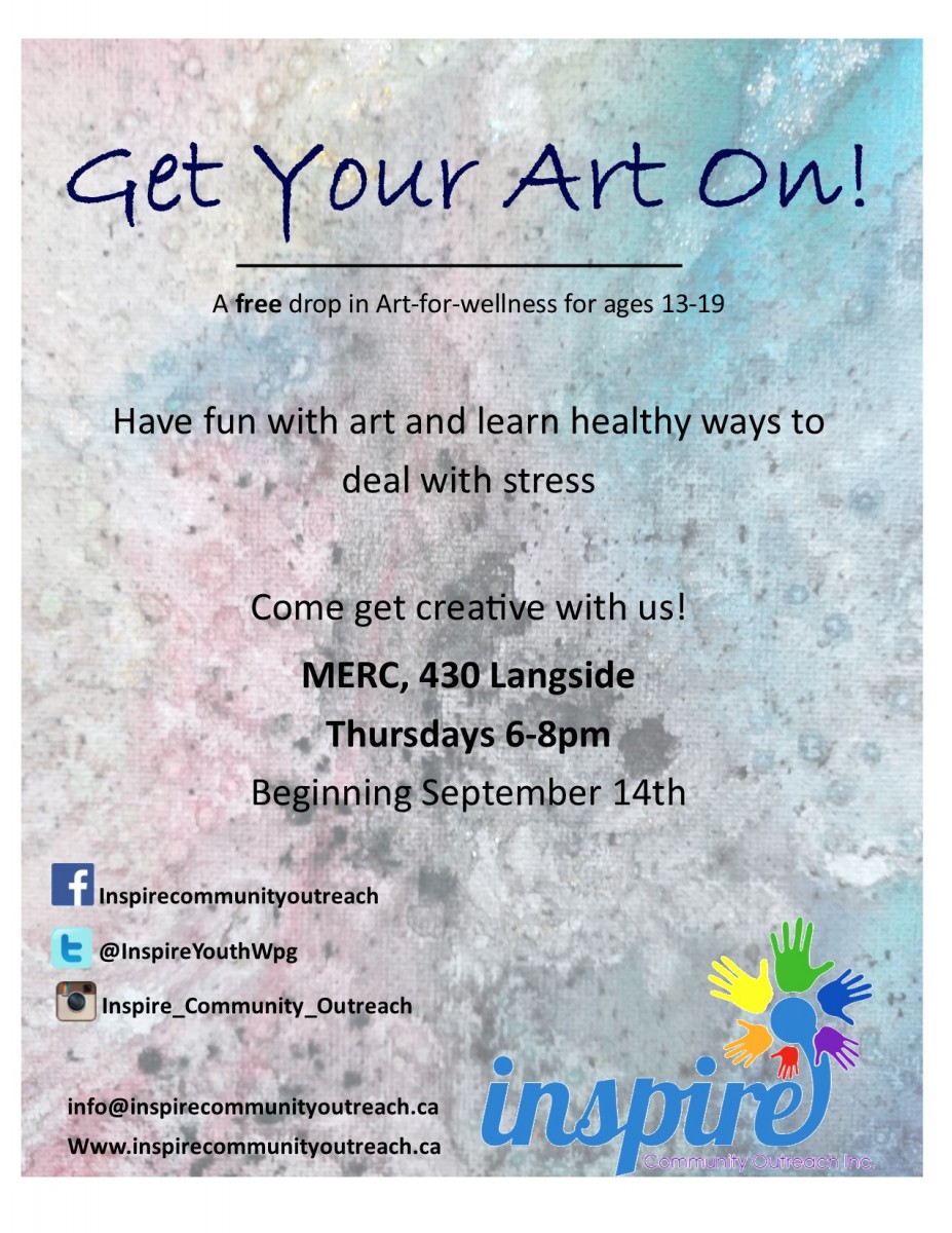 Get Your Art On! - Inspire Community Outreach