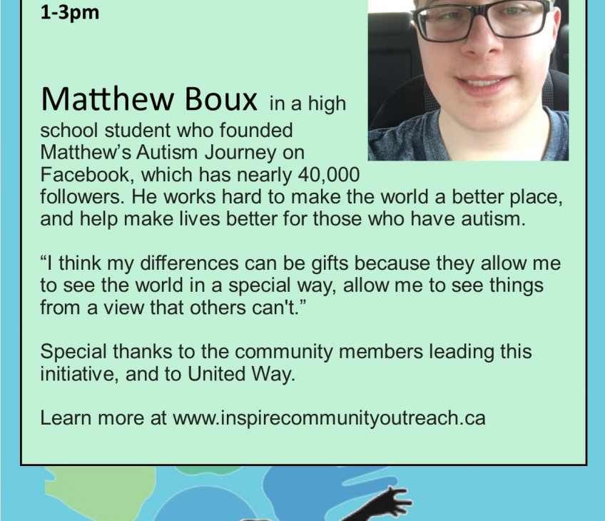 How Autism Inspires – Matthew Boux